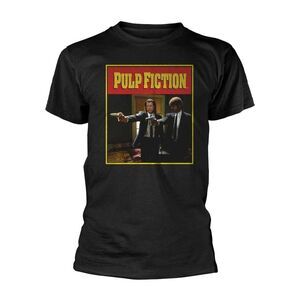 Pulp Fiction Unisex Adult Strike Down Upon Thee T-Shirt / Black